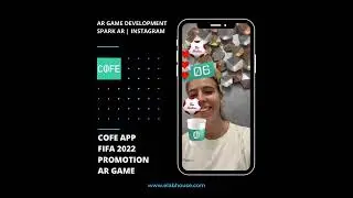 COFE App FIFA 2022 Promotion AR GAME by elabhouse