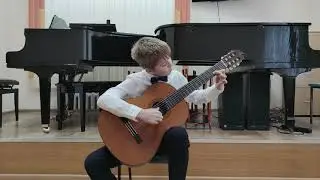 Кленкин Роман, 12 лет. 1) М. Каркасси - Этюд D - dur, ор.60. 2) М. Каркасси - Этюд A - dur, ор. 60.