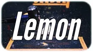 Sledgehammer vs Lemon in Slow Motion! - SLEDGE