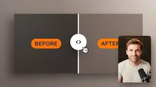 Website Vorher-Nachher-Slider Hover-Effekt in Webflow bauen