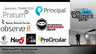 BSides Iowa 2018: Opening Remarks