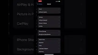 enable or disable Background App Refresh on 