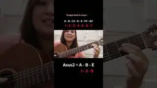 Bedanya Chord Add9 dan Sus2 😊 #belajargitar #tutorialgitar