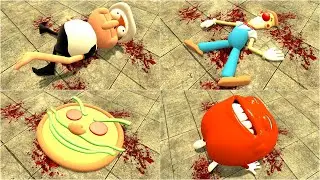 Pizza Tower Characters TORTURE in Garry's Mod!