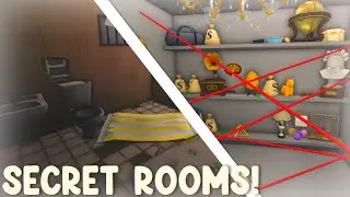 Building Secret Rooms in Bloxburg!