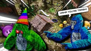 WHY DO NOOBS GET TREATED LIKE THIS!? Pretending to be a NOOB in Gorilla Tag(Mod Trolling + Funny)