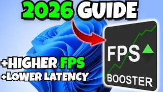 The ULTIMATE PC Tweak Guide for 2026 (FPS Boost, Lower Latency)