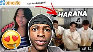 MARCUS T SERENADING HOT GIRLS ON OMEGLE LITERALLY | OMETV | Online Harana!!! -AFKGANG REACTION! Pt1
