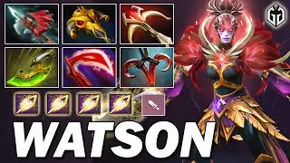 Watson - Templar Assassin Flawless Execution Carry Gameplay | 7.38c Dota 2 IMMORTAL RANK!