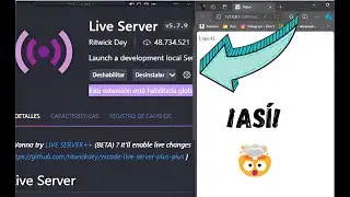 ! Así puedes ver en tiempo real tu proyecto en Vs Code ! 🤯