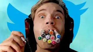 Artist Twitter VS PewDiePie