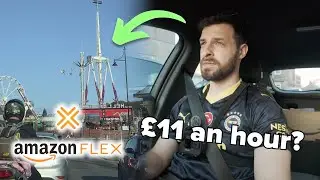 I did an Amazon FLEX UK block, but they made me work for longer than agreed! (longest shift ever)