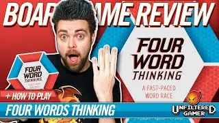 Four Word Thinking Board Game Review and Walkthrough