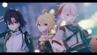 『 MMDxGenshin Impact 』 『 Buriki no dance 』