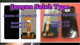 Cara Pasang LCD Realme C11 2021 RMX3231