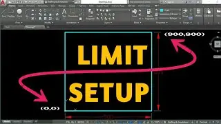 🔥How to set limits in Autocad🔥 limit setup in AutoCad🔥Limit command in AutocCaD