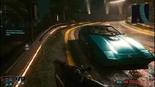 Cyberpunk 2077 Mox iconic shotgun (male V)