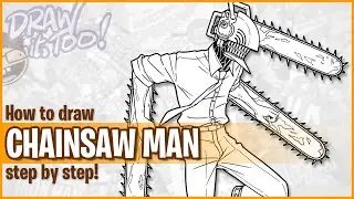 How to Draw DENJI (CHAINSAW MAN) | Narrated Step-by-Step Drawing Tutorial