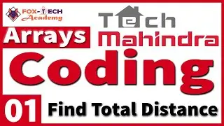 1. Tech Mahindra Coding Questions | Tech Mahindra | Coding Questions | Arrays Coding Questions