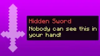 Use ProtocolLib and NMS to Player Items INVISIBLE!