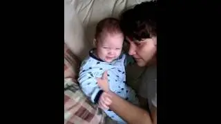 Me tickling Nick