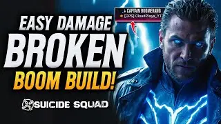 Suicide Squad BROKEN Boomerang Build! High Damage And Easy To Make!
