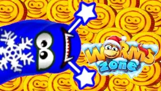 Worms Zone io.Червячная Зона В ПОИСКАХ СОКРОВИЩ. Игра за яблоки.