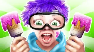 Drawing With DRUNK GOGGLES Art Challenge!