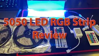 5050 LED RGB 5M Strip Lights Review