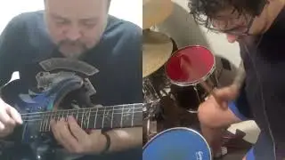 Testando o mic do Giovani - Essa batera foi gravada com apenas um mic!!!