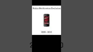 Nokia Notification Evolution
