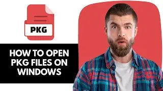 How to open pkg files on windows | How to extract .PKG Files on Windows
