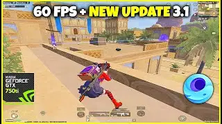 60 FPS + New Update 3.1🔥 i5 2400 | GTX 750ti | 1440x1080 iPad View | Pubg Emulator Gameloop