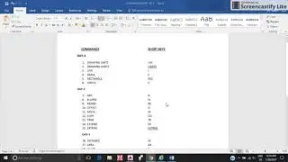 AutoCAD basic training