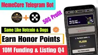 MemeCore Telegram Bot | Meme.War Bot Airdrop | New Crypto Airdrop | New Telegram Bot Airdrop Today