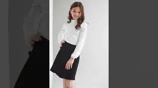 Школьная юбка-плиссе