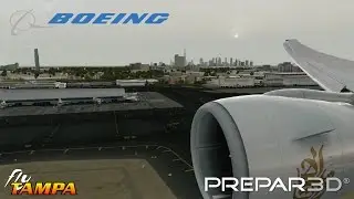 Prepar3D V3.4 - PMDG 777 Landing Dubai OMDB [Amazing Realism]