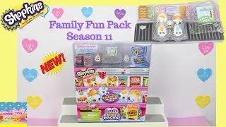 Shopkins Season 11 Family Fun Pack With The Eggertons 22 items in total