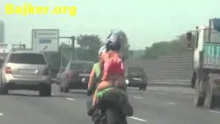 стринги на байке