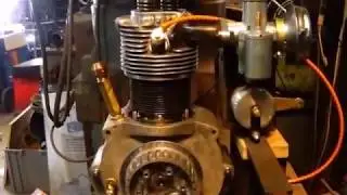 Motorcycle Engine Build From Scratch In 3-1/2 Minutes