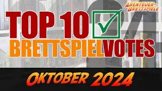 Die 10 beliebtesten Brettspiele im Oktober 2024