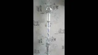 Светодиодный посох Деда Мороза v2