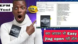 emmc manager EFM 1.28 not opening jtag box not connected solution 