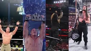 Royal Rumble winners and their matches in Wrestlemania | (2010-2021)