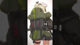 [NiloToonURP] Girls Frontline 2 Exilium (2021 CBT1) - Vepley rendering (Shorts)