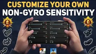 Best PUBG Non-Gyro Sensitivity Settings 2024✅ | Non Gyroscope Sensitivity Settings 2024😱 PUBG MOBILE