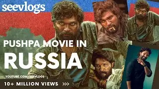 Pushpa in Russia, #alluarjun in Moscow