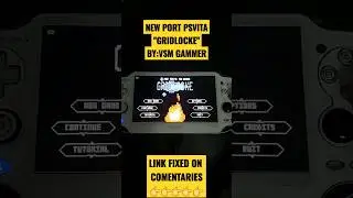 NEW PORT PSVITA "GRIDLOCKE" BY: VSM GAMMER🤩🤩 #shorts  #viral #games