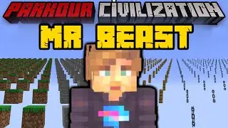 Minecraft but I survive in SCUFFED PARKOUR CIVILISATION [FULL MOVIE]