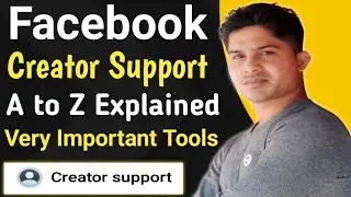 Creator Support Facebook | How to Use Facebook Creator Support in Bangla 2023 | Facebook new update|